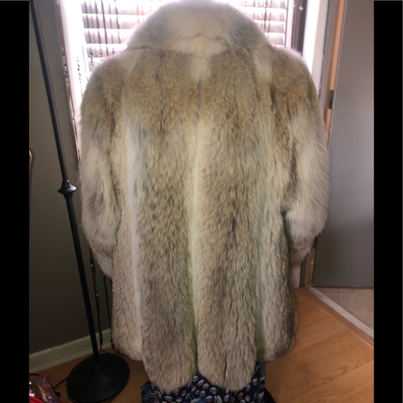 Chudiks Birmingham Jackets & Coats Chudiks Birmingham Fox Fur Coat